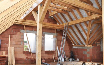 Brockford Street attic trusses